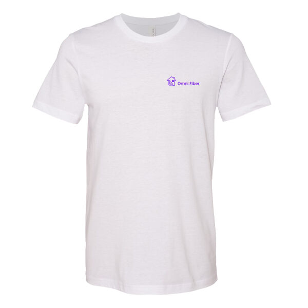 Printed Omni Fiber - Unisex CVC Jersey Tee Thumbnail