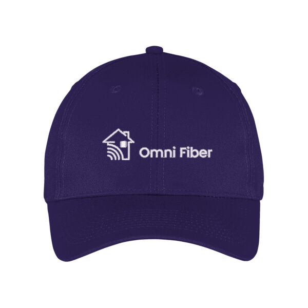Embroidered Omni Fiber - Six Panel Twill Cap Thumbnail