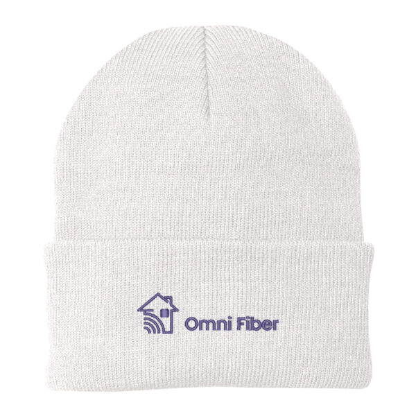 Embroidered Omni Fiber - Knit Cap Thumbnail