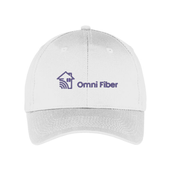 Embroidered Omni Fiber - Six Panel Twill Cap Thumbnail