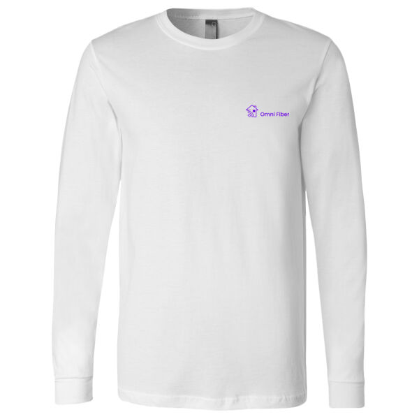 Printed Omni Fiber - Unisex Jersey Long Sleeve Tee Thumbnail