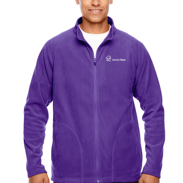Embroidered - Omni Fiber Men's Campus Microfleece Jacket Thumbnail