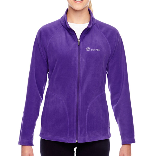Embroidered - Omni Fiber Ladies' Campus Microfleece Jacket Thumbnail