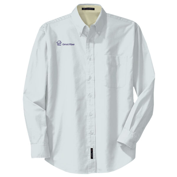 Embroidered Omni Fiber - Tall Long Sleeve Easy Care Shirt Thumbnail