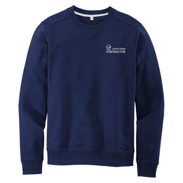 Printed Omni Fiber Contractor - Recycled Fleece Crew Thumbnail