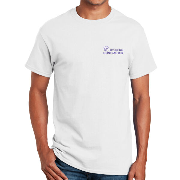 Printed Omni Fiber Contractor - Ultra Cotton ® 100% US Cotton T Shirt Thumbnail