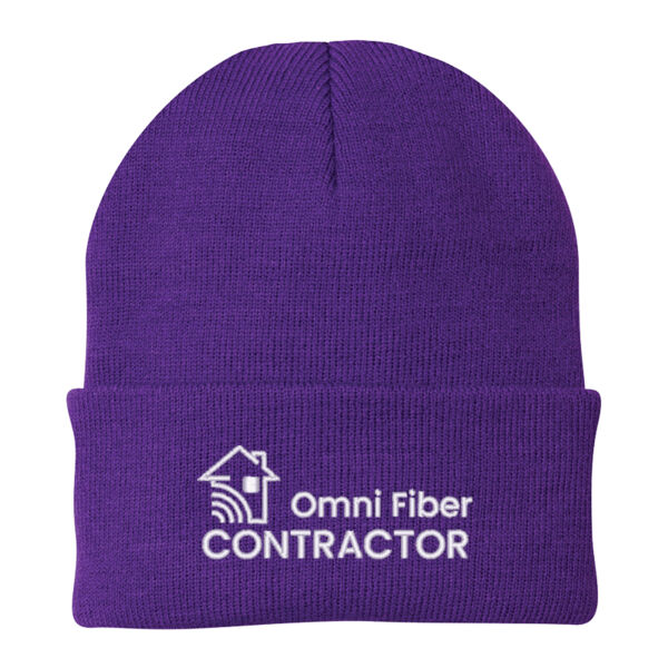 Embroidered Omni Fiber Contractor - Knit Cap Thumbnail