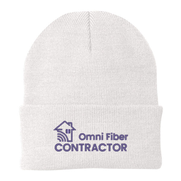 Embroidered Omni Fiber Contractor - Knit Cap Thumbnail